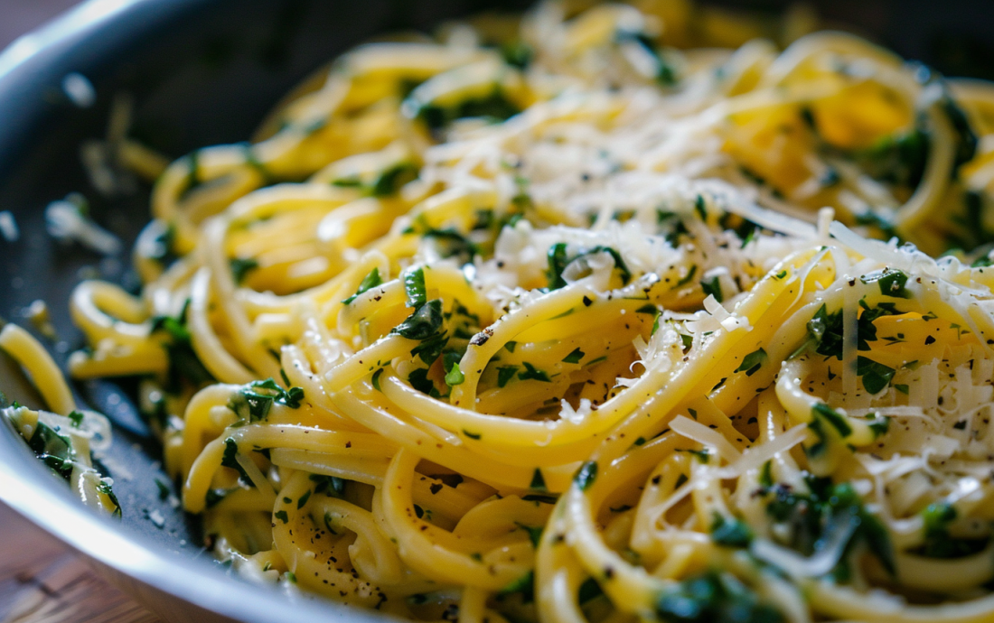 Green spaghetti Green spaghetti