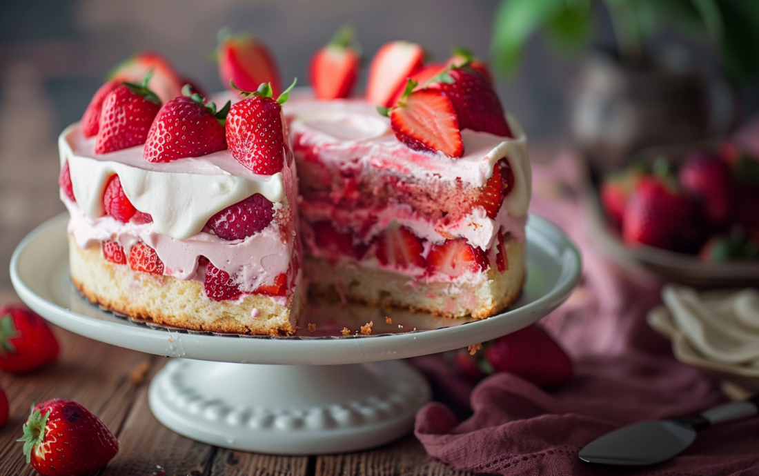 Strawberry Cake Recipes