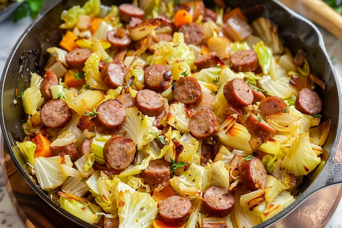 cabbage and sausage recipe