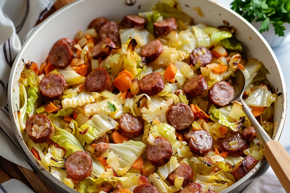 cabbage and sausage recipe