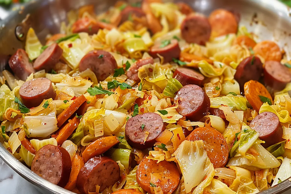 cabbage and sausage recipe