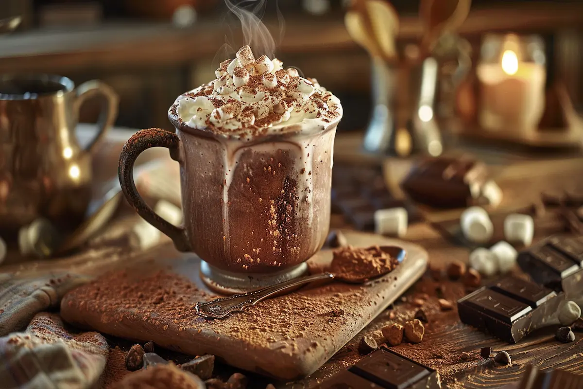 Creamy hot chocolate recipe