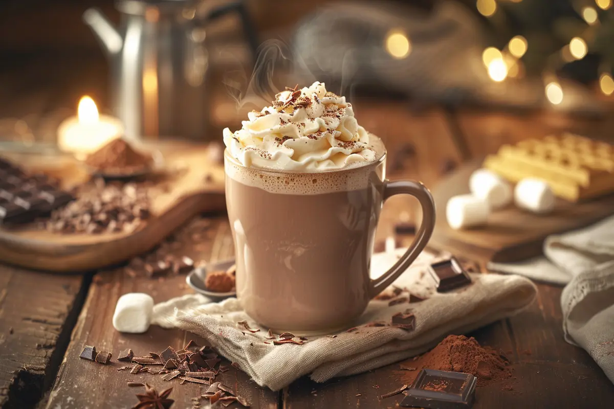 Creamy hot chocolate recipe