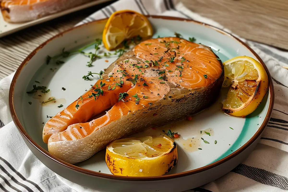 Salmon Steak Recipe