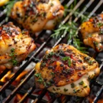 grilled chicken thighs